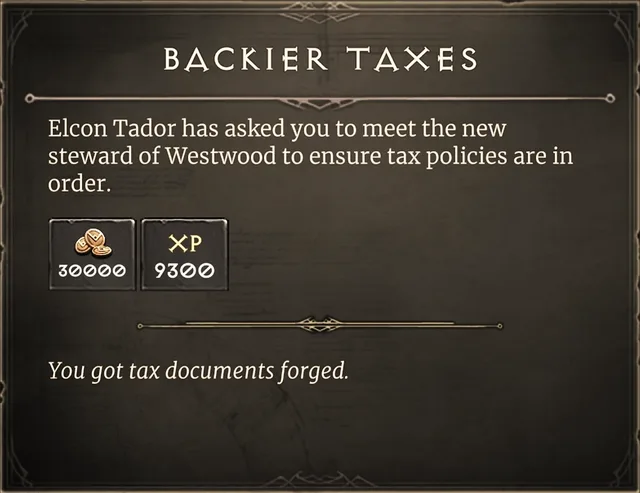 Backier Taxes