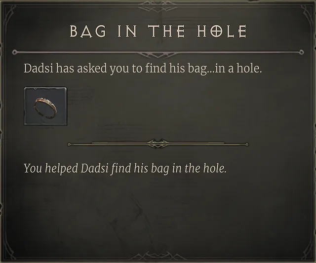 Bag in the Hole