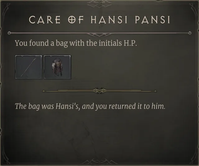 Care of Hansi Pansi
