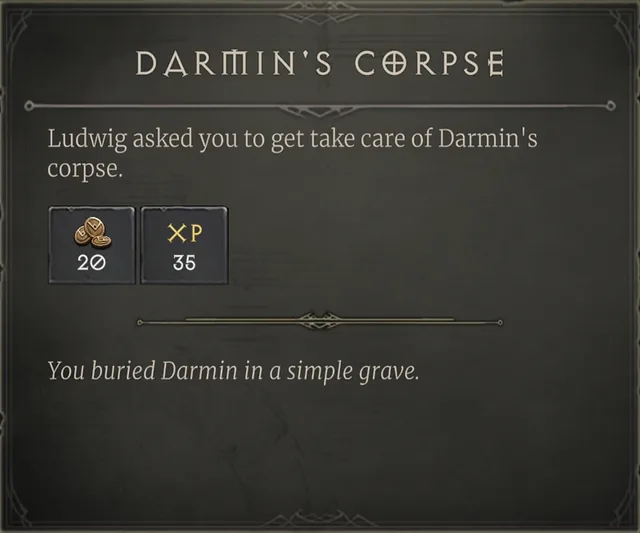Darmin's Corpse