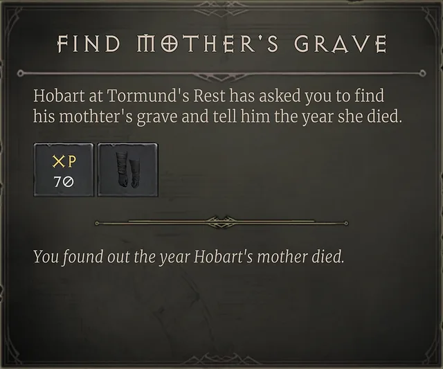 Find Mother's Grave