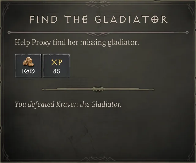 Find the Gladiator