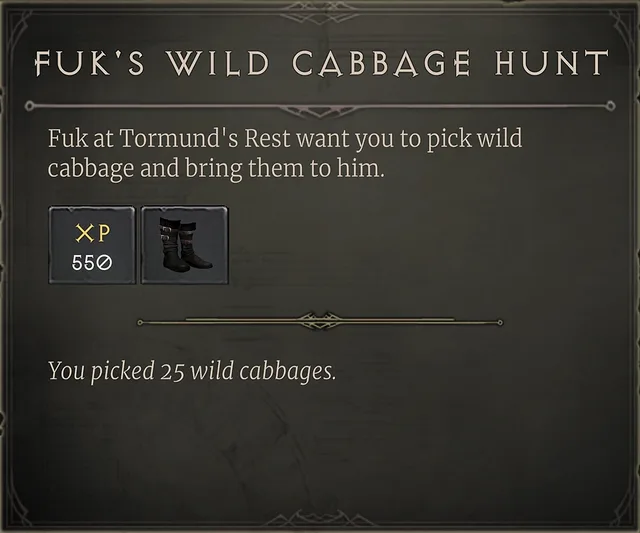 Fuk's Wild Cabbage Hunt