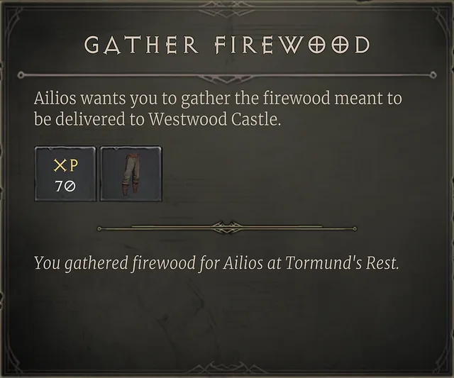 Gather Firewood