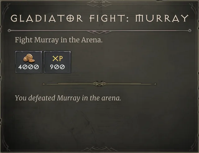 Gladiator Fight: Murray