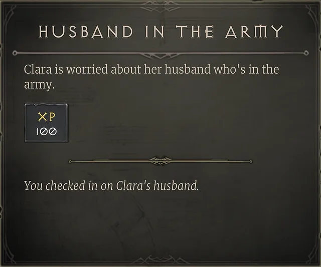Husband in the Army
