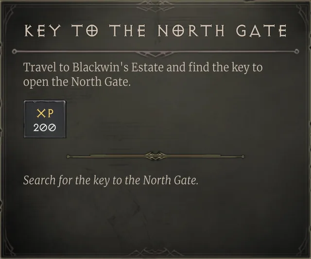 Key to the North Gate