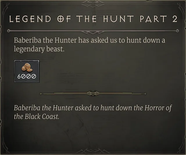 Legend of the Hunt Part 2