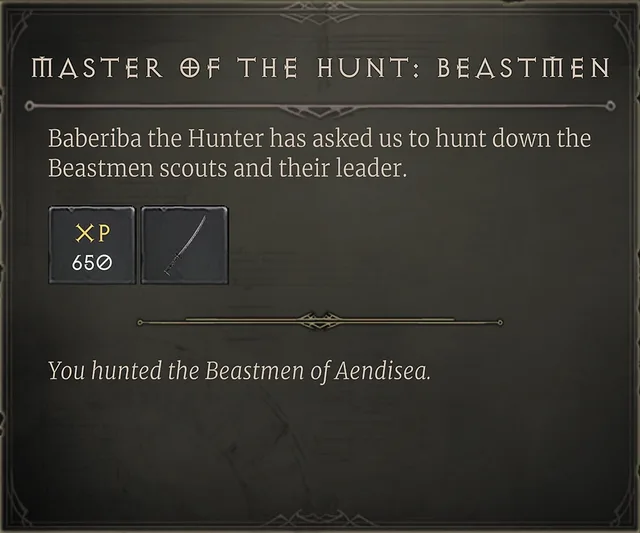 Master of the Hunt: Beastmen