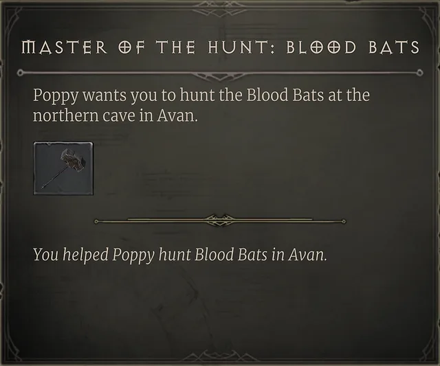 Master of the Hunt: Blood Bats