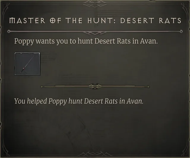 Master of the Hunt: Desert Rats