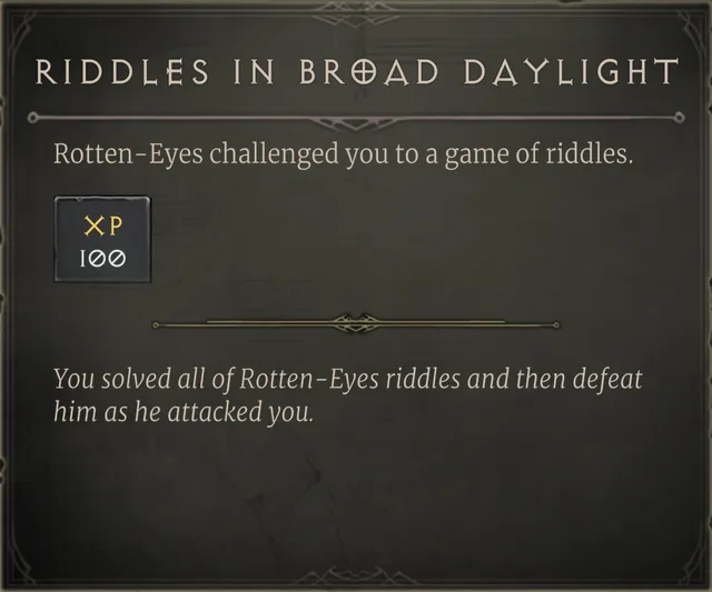 Riddles in Broad Daylight