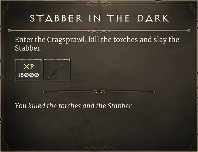 Stabber in the Dark