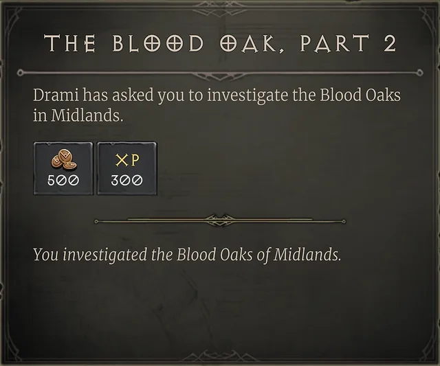 The Blood Oak, Part 2