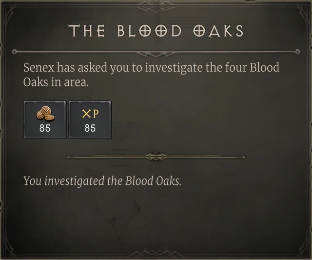 The Blood Oaks