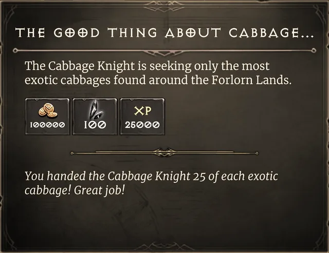 The Good Thing About Cabbage...