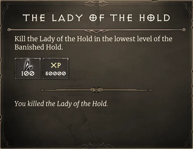 The Lady of the Hold