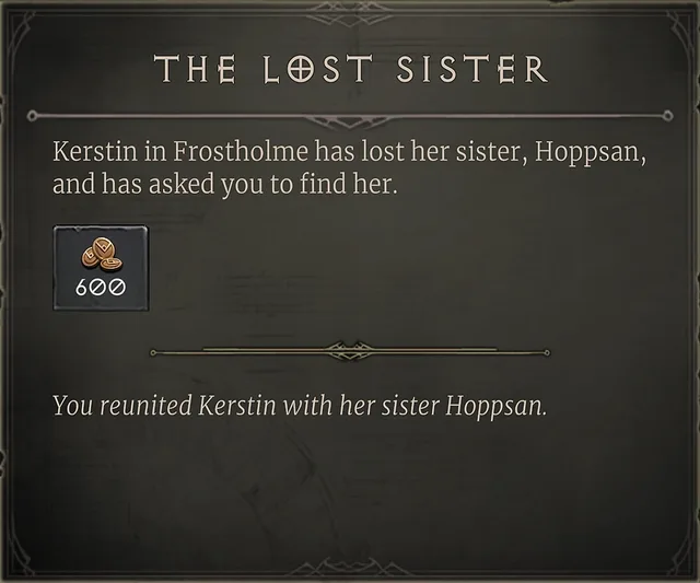 The Lost Sister