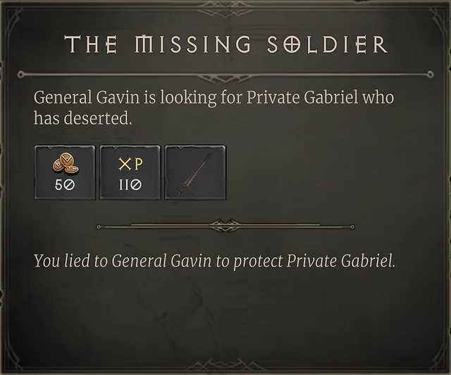 The Missing Soldier