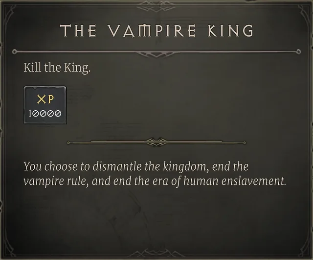 The Vampire King