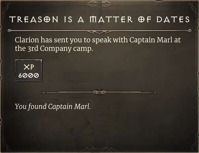 Treason is a Matter of Dates