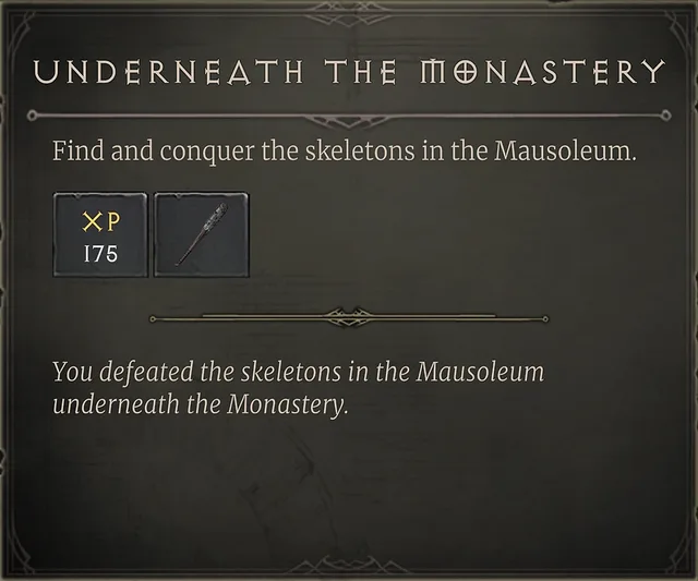 Underneath the Monastery